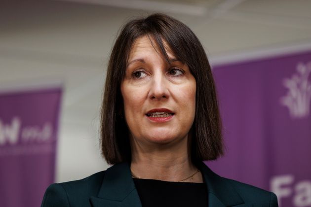 Britain's Chancellor of the Exchequer Rachel Reeves visits Maidstone Hospital in Maidstone, England, Tuesday Dec. 10, 2024. (Dan Kitwood/Pool via AP)