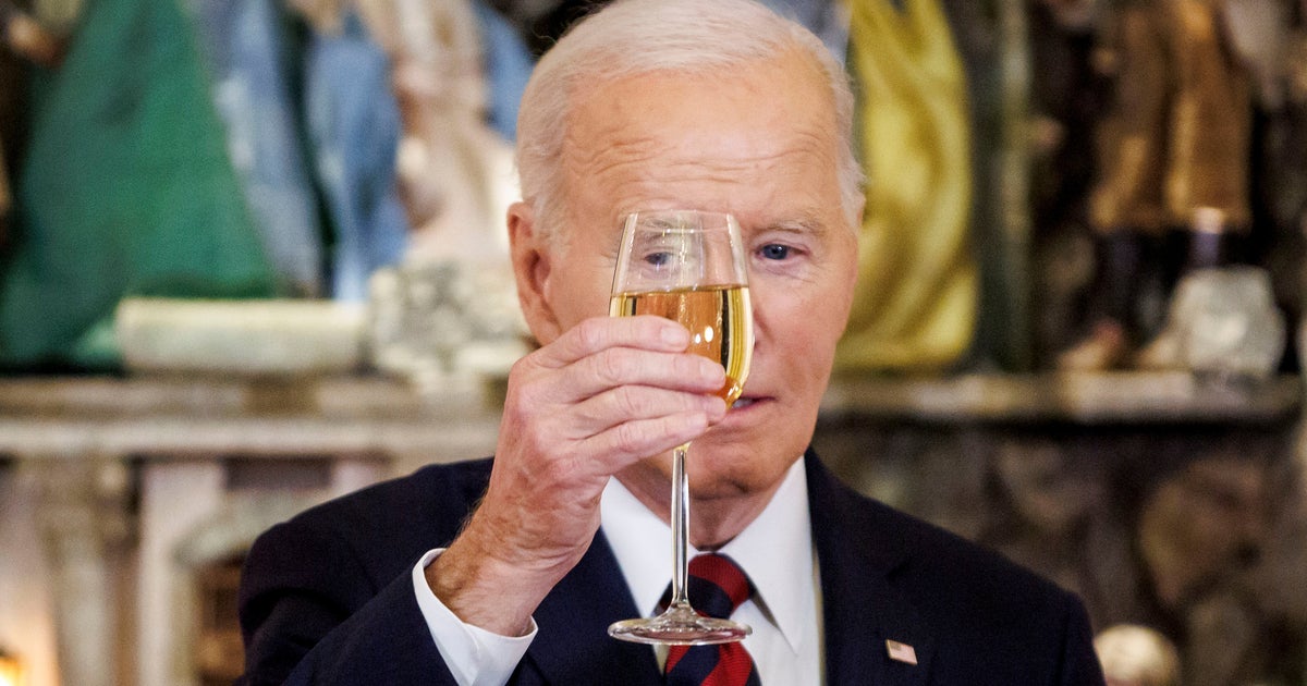 NextImg:Joe Biden's Sweet Holiday Video Card With Christmas Trees Produces 1 Major Gripe