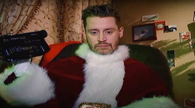 Macaulay Culkin makes a cameo in Kim Kardashian's new Christmas music video