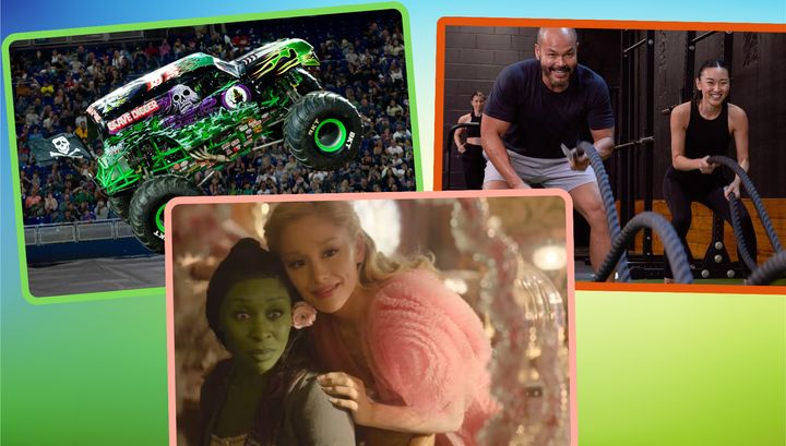 Gift cards allow your recipient to see Gravedigger at Monster Jam via Ticketmaster, a screening of "Wicked" at an AMC movie theater or a bootcamp class via ClassPass