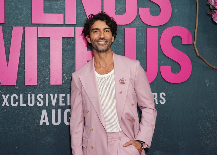 Justin Baldoni at the New York premiere of "It Ends with Us" in August.