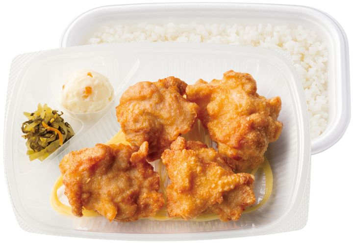 2位 4コ入り から揚弁当