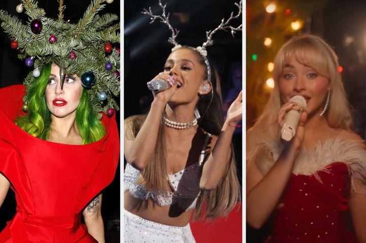 Lady Gaga, Ariana Grande and Sabrina Carpenter have all made our Alternative Christmas Playlist this year