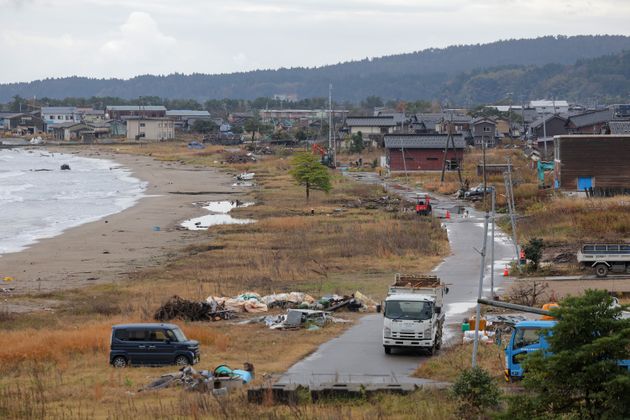 能登地震1年／被災した珠洲市宝立町（12月9日、石川県）