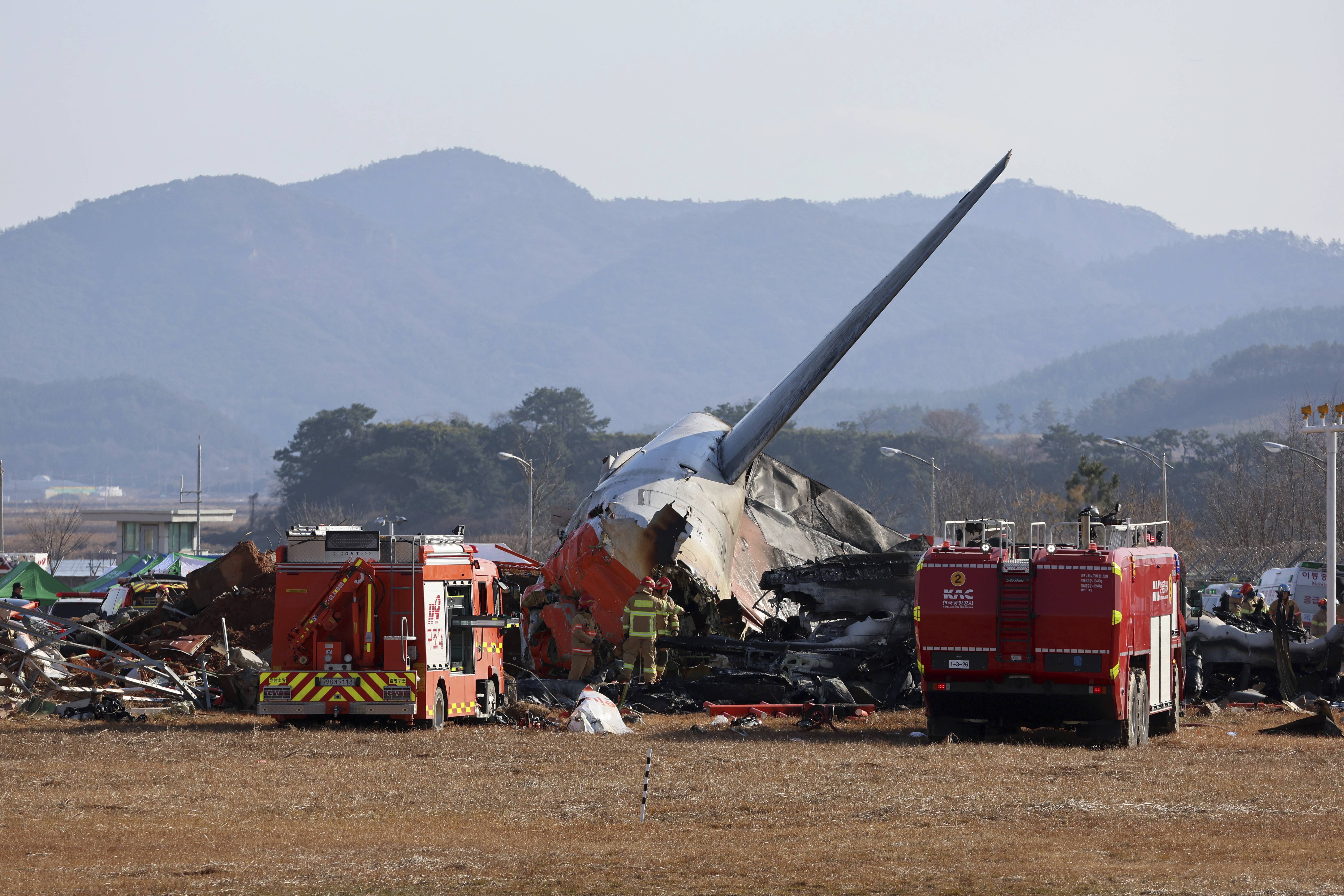 Plane In South Korea Bursts Into Flames After Skidding Off Runway, Killing At Least 96