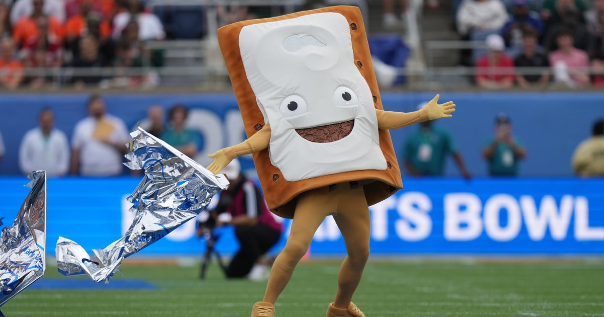 Football Fans Are Making A Pre-New Year's Toast To These 'Deranged,' 'Sexy' Pop-Tart Mascots