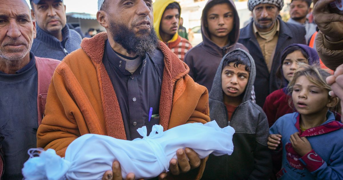 Fourth Palestinian Baby Freezes To Death As Families Try To Survive Winter In Gaza