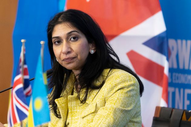 Former home secretary Suella Braverman made her comments on LBC.