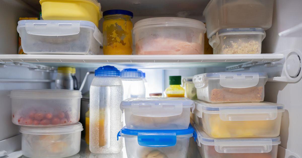 Is It Safe To Keep Using Old Plastic Food Containers? Here's How To Tell.