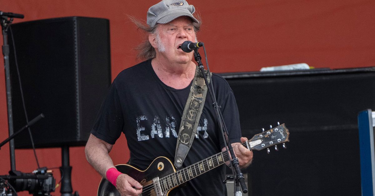 Glastonbury 2025 LineUp Neil Young Claims He's Pulled Out Of Festival