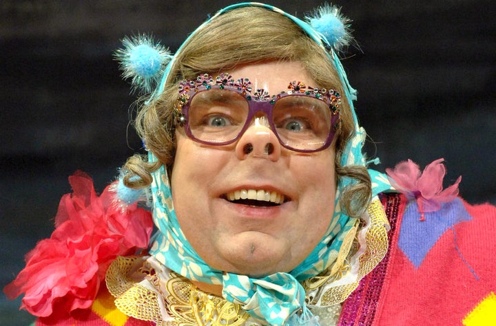 Steve Pemberton in character as "Tubbs" in The League Of Gentlemen