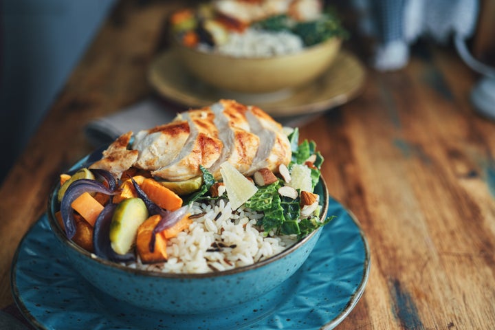 You can mix the ingredients in the Whole Foods platter with items from your pantry, like rice, as well as other vegetables you have on hand.