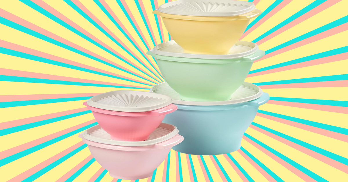 This Vintage-Style Tupperware Is Hiding In Plain Sight At Amazon