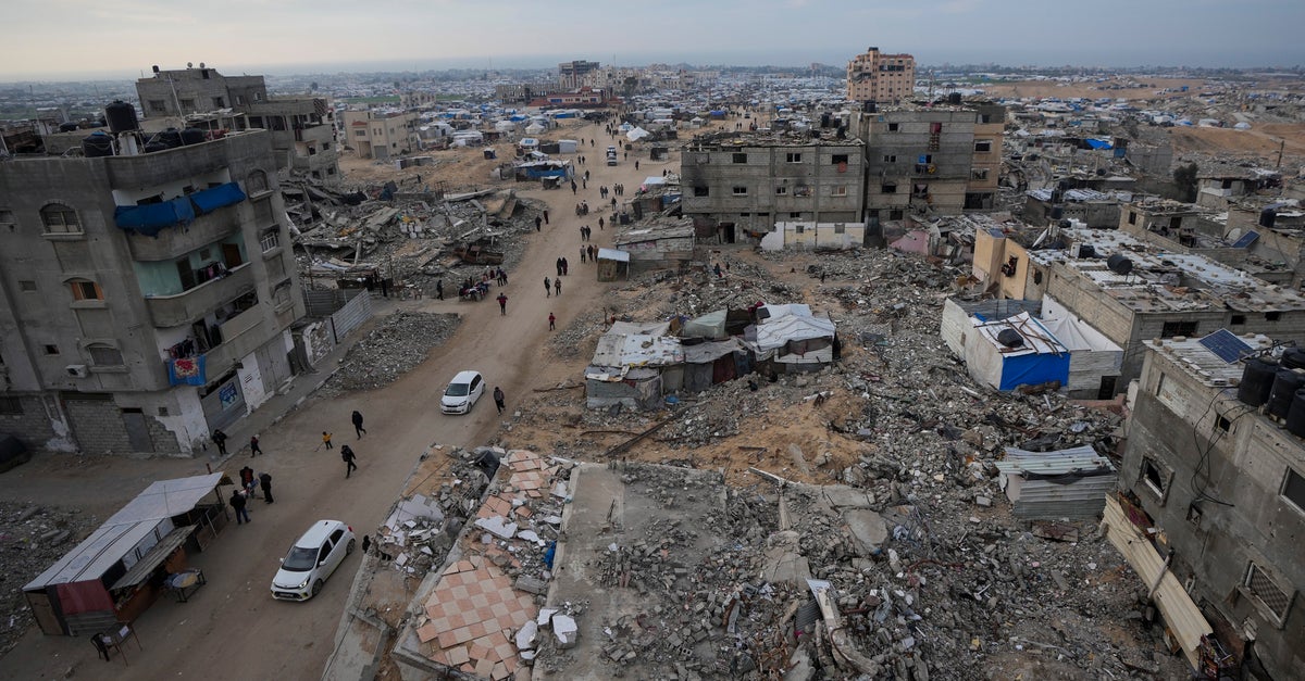 NextImg:Israeli Airstrikes In Gaza Kill At Least 21, Hospital Workers Say