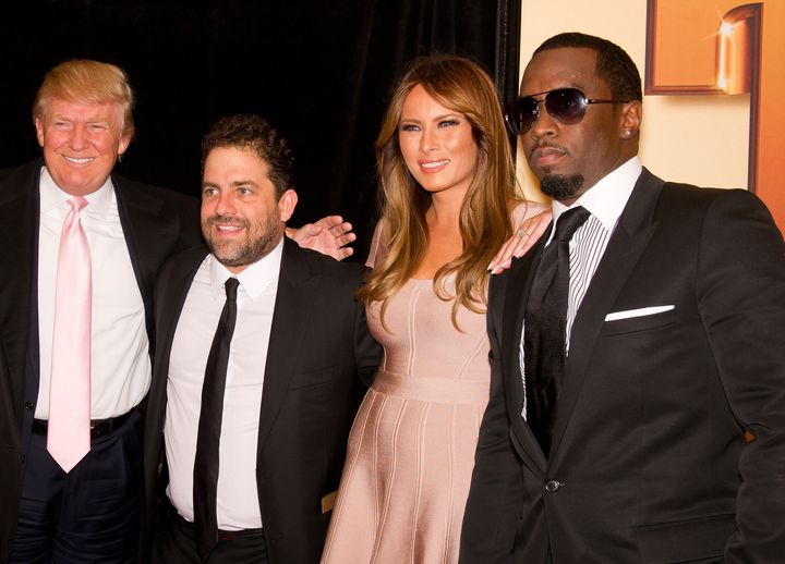 Donald and Melania Trump with Ratner and Sean "Diddy" Combs at the 2011 premiere of Ratner's "Tower Heist." He will serves as the director of Melania Trump's upcoming documentary for Prime Video.