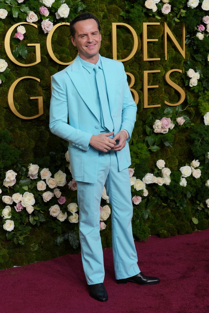 Andrew Scott's blue suit was a scene stealer at the 2025 Golden Globes