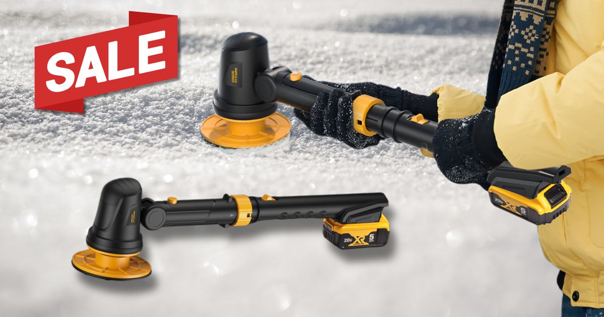 This Electric Ice Scraper Will Change Your Life And It’s On Sale