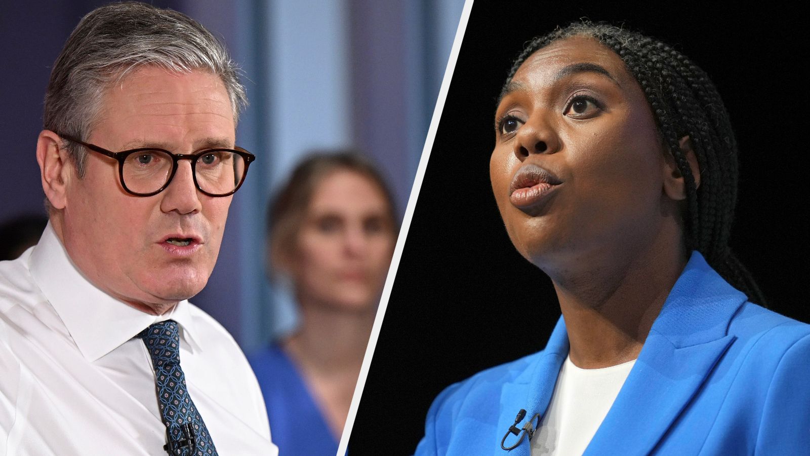 Keir Starmer and Kemi Badenoch