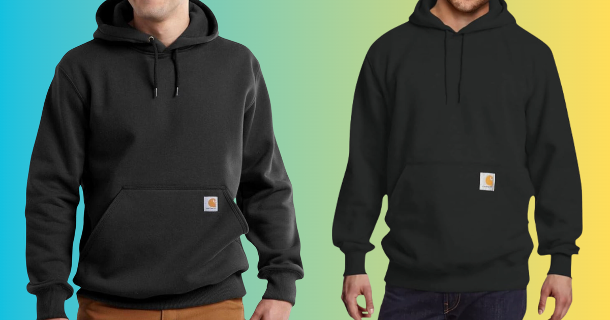 Why This Plain Black Carhartt Sweatshirt Is A Closet Staple