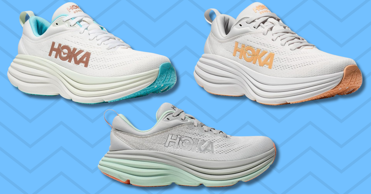 These Ultra-Famous Arch Supporting Hoka Sneakers Are Finally Under $100