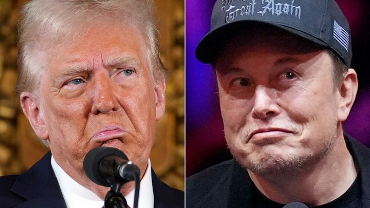 Donald Trump and Elon Musk.