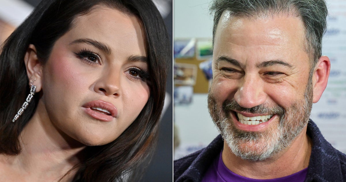 NextImg:Jimmy Kimmel Gave Selena Gomez An Awkward Gift To Celebrate Engagement To Benny Blanco