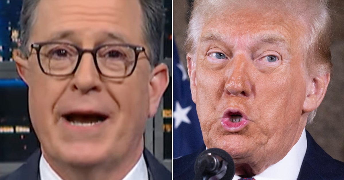 NextImg:Stephen Colbert Turns Trump’s Flags Rant Into Hilarious Burn