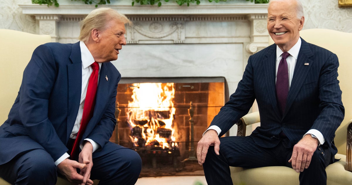 NextImg:Biden Says Trump Gave Him A Surprising Compliment During Their White House Meeting