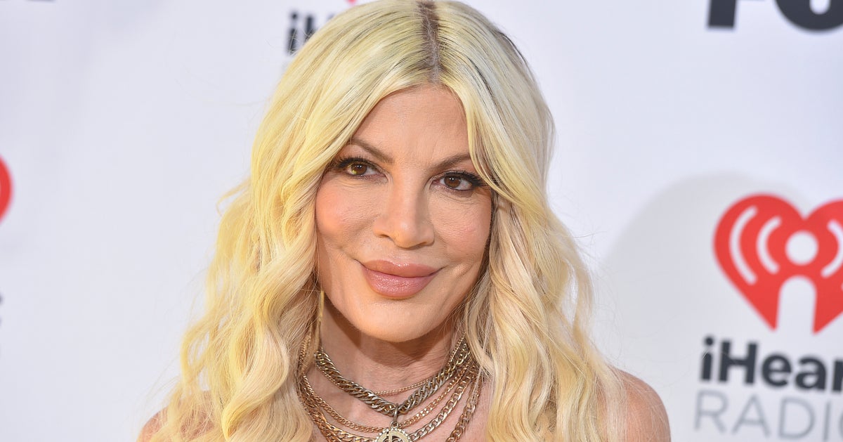 NextImg:Tori Spelling Wonders If She's 'Technically A Hoarder'