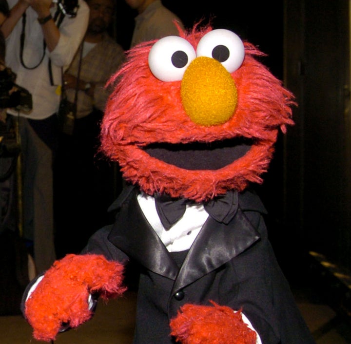 Elmo at the Sesame Workshop's 2nd Annual Benefit Gala in New York City. The beloved character recently reignited and old feud with Rocco, the pet rock that belongs to his best friend, Zoe.