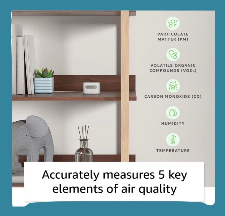 Pair the air quality monitor with compatible smart devices to create a smart home system that works together.