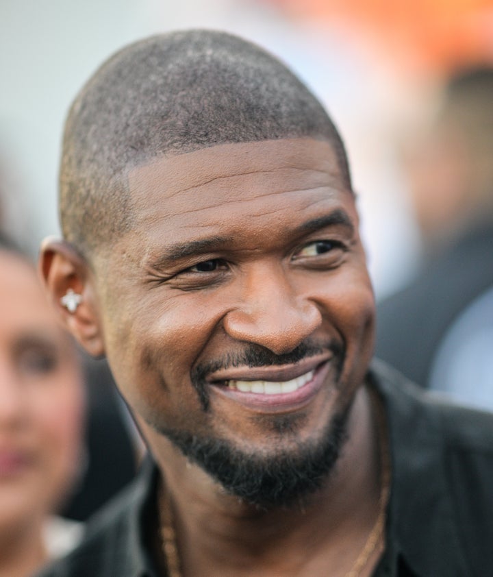 The singer Usher attends an event in Beverly Hills, California, on June 27, 2024.