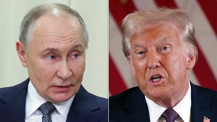 Vladimir Putin and Donald Trump