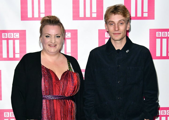 Daisy May and Charlie Cooper pictured at a preview of their show This Country in January 2020