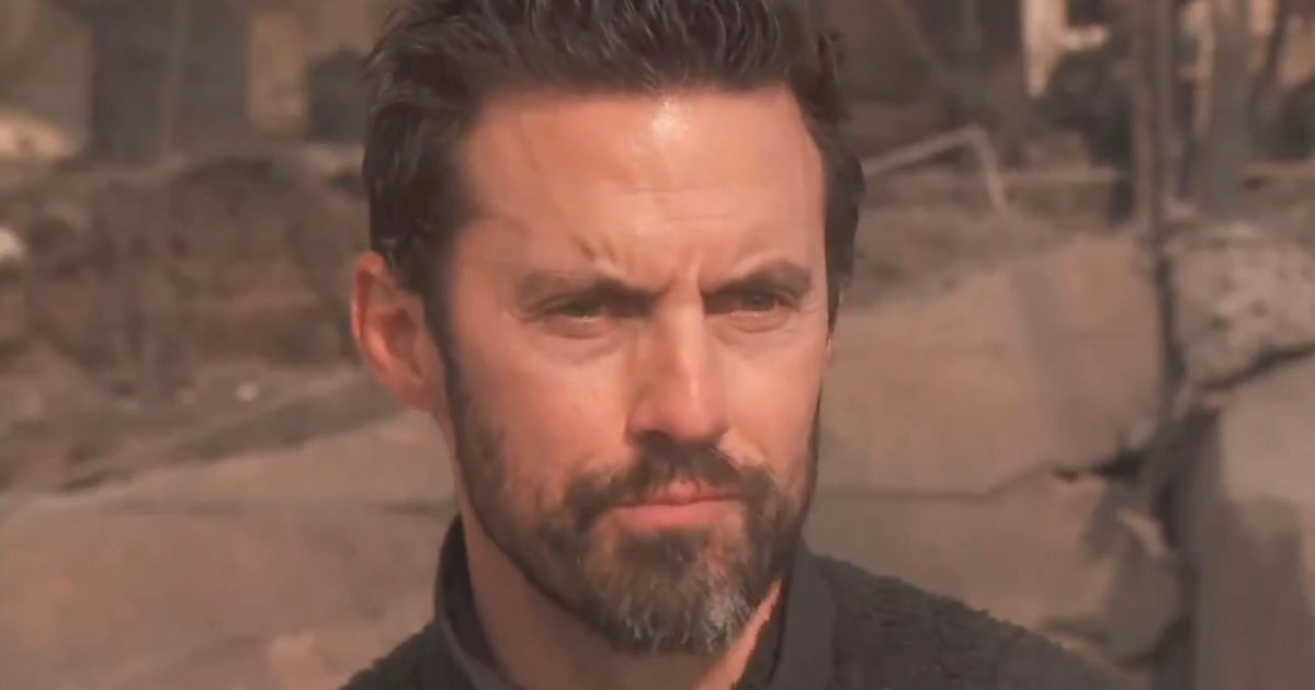 NextImg:Milo Ventimiglia Chokes Back Tears While Touring Rubble Of Former Home