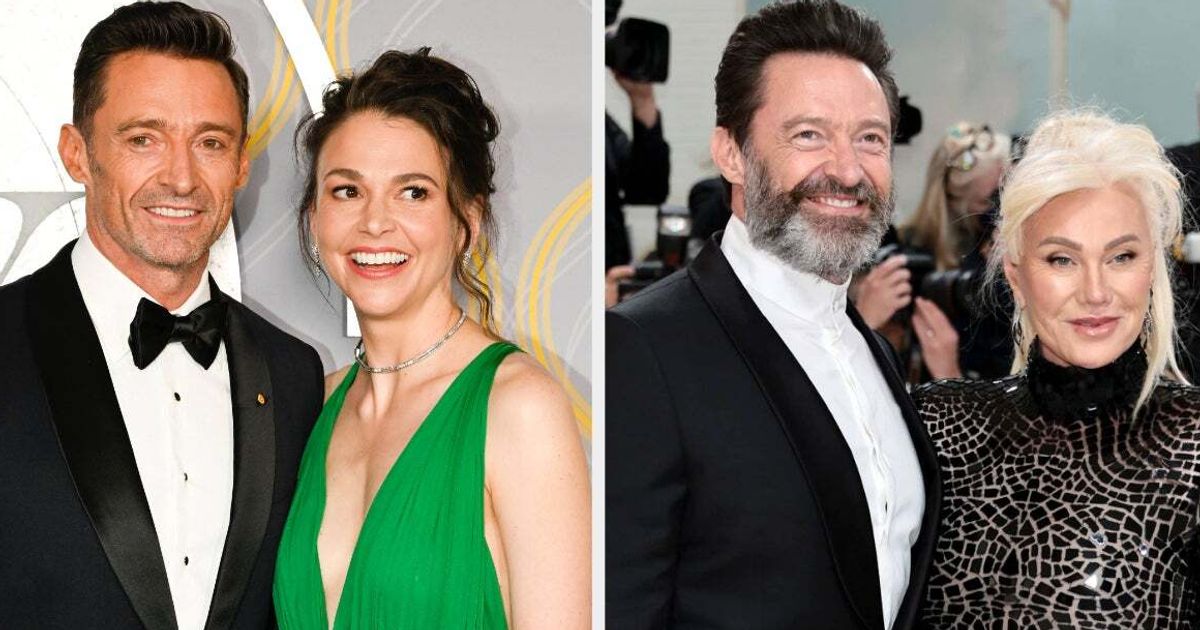 Just Over A Year After Splitting From His Wife Of Almost 3 Decades, Hugh Jackman Was Photographed Holding Hands With His Ex-Broadway Costar Sutton Foster