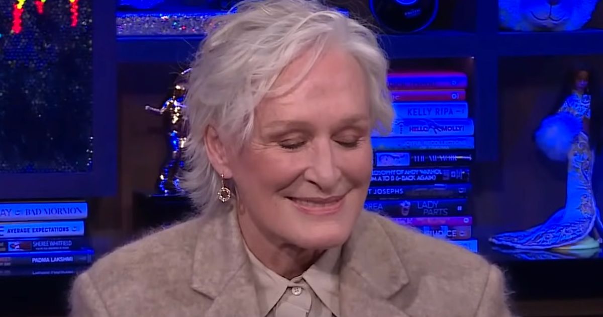 Glenn Close Says This Hollywood A-Lister Was Her Best Ever On-Screen Kiss