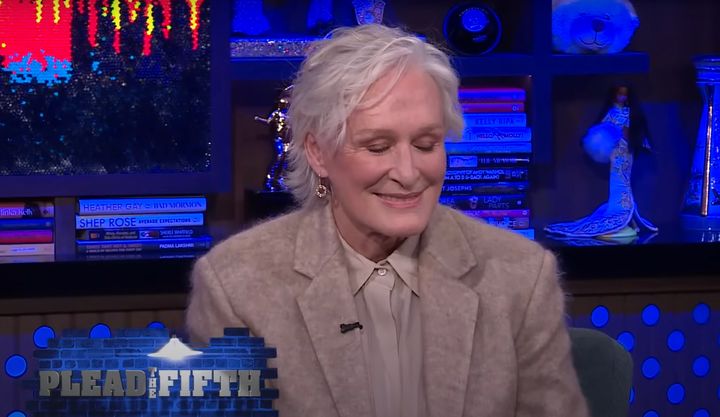 Glenn Close on Watch What Happens Live last week