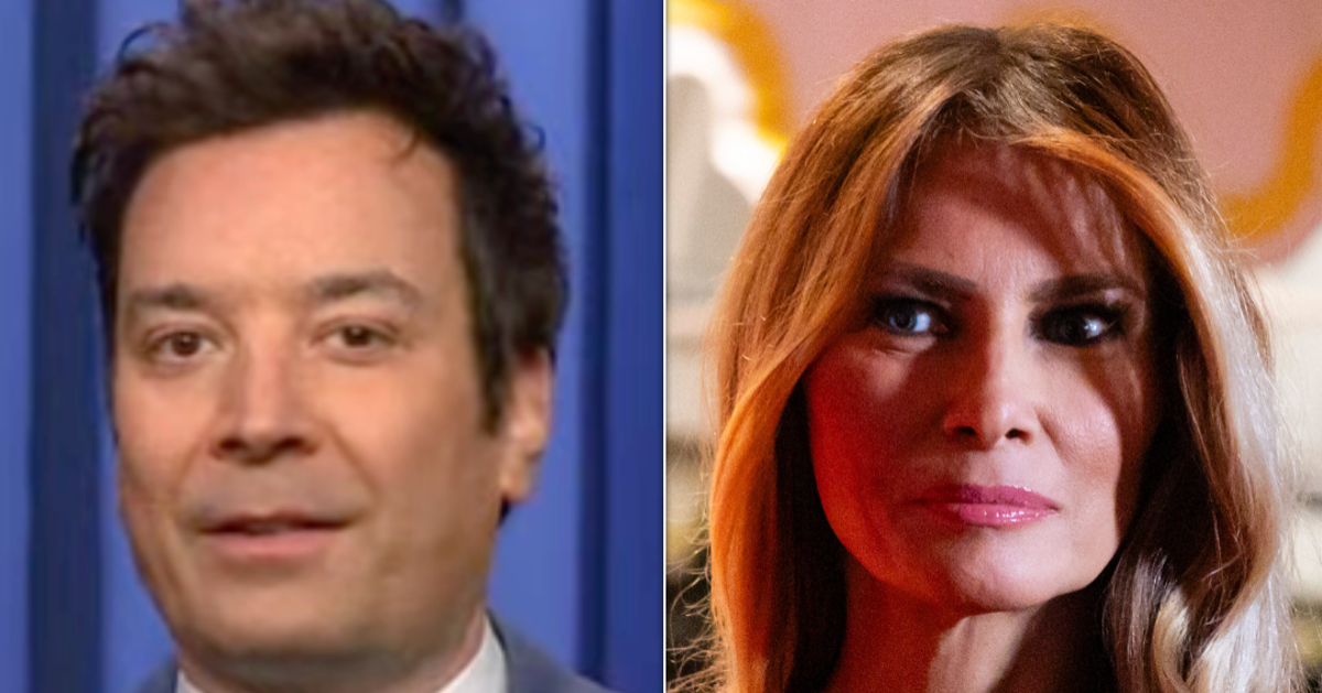 NextImg:Melania Trump's 'Big Question' Says A Lot About Her Marriage, Jimmy Fallon Quips