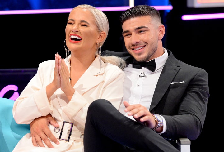 Molly-Mae and Tommy Fury on Love Island in 2019