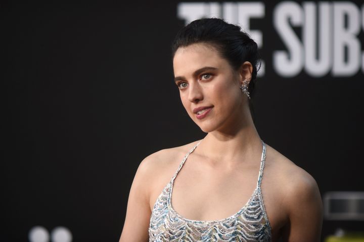 Margaret Qualley at the premiere of The Substance last year