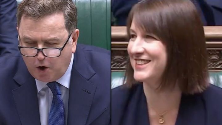 Mel Stride and Rachel Reeves clashed in the Commons.