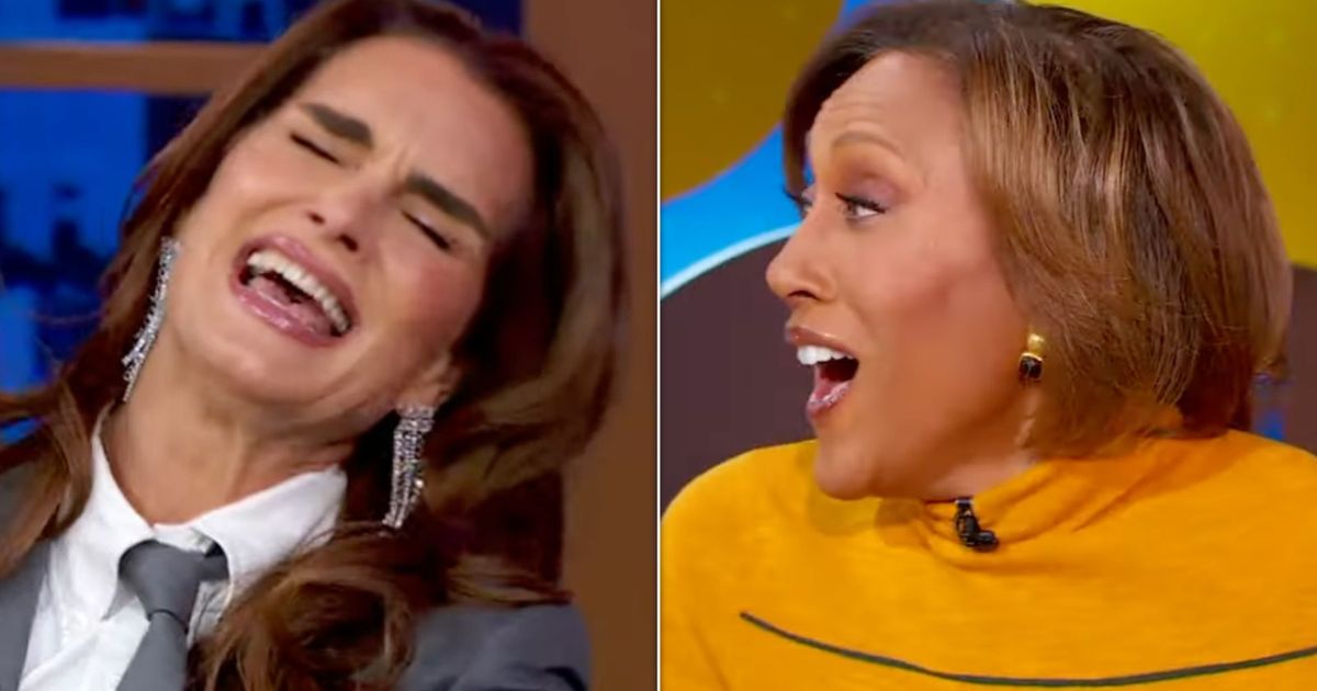 Brooke Shields Shocks ‘GMA’ Hosts By Laughing At Rude Comment She Got Online