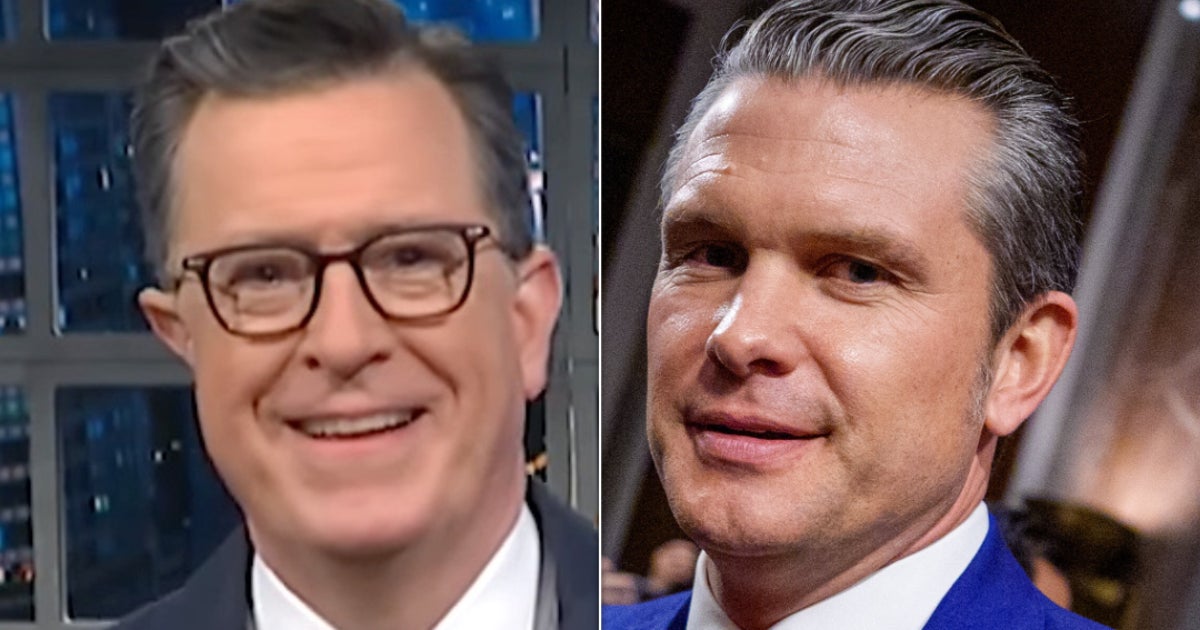 Stephen Colbert Burns Pete Hegseth 3 Times In 1 Devastating Joke