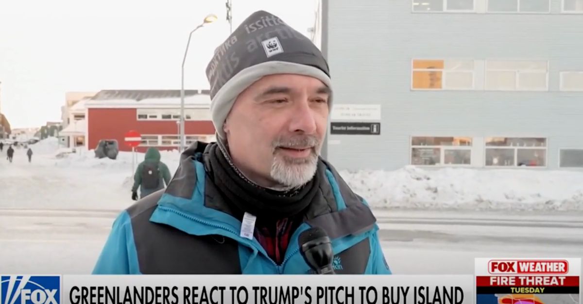 Fox News Interviews People In Greenland, And The Results Are Awkward For Trump