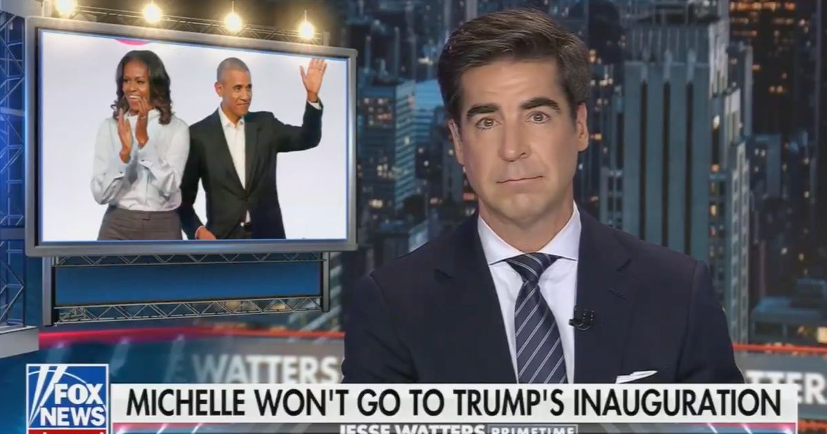 Jesse Watters Roasted For Audacious Complaint About Michelle Obama