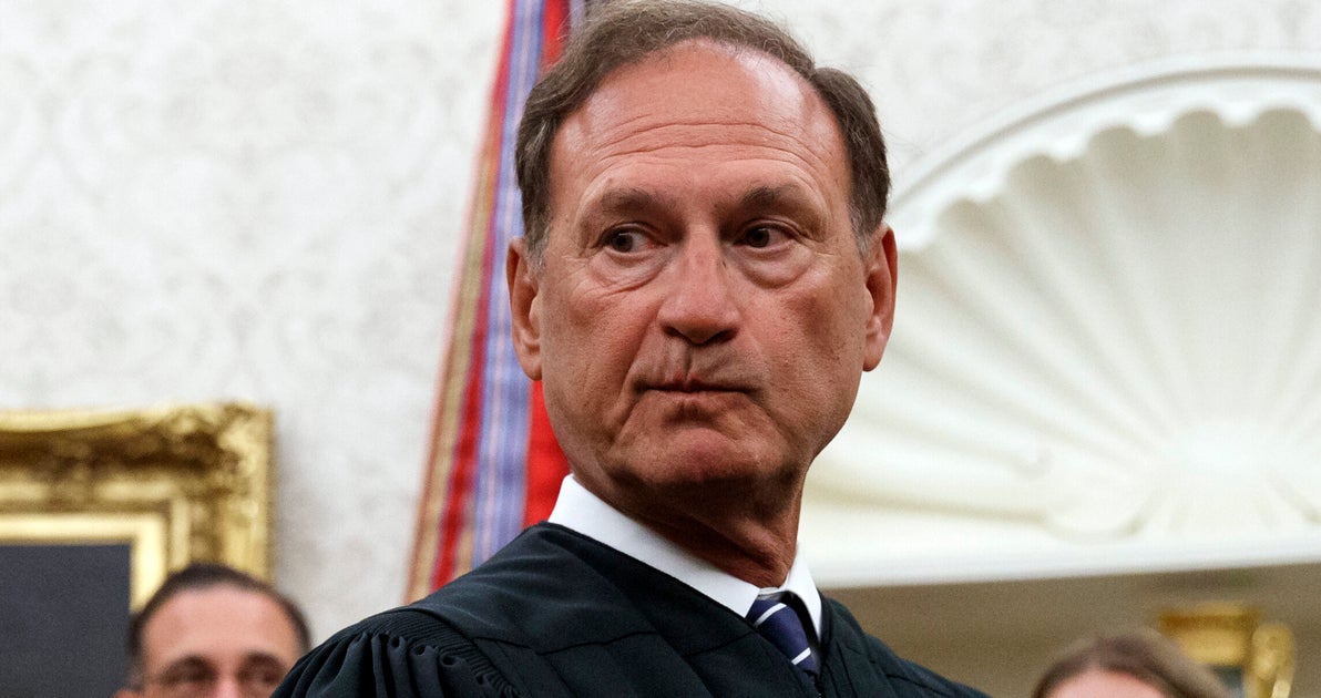 NextImg:Justice Alito's Question About Pornhub And Playboy Has People Asking, 'Come Again?'