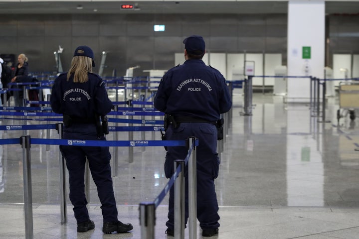 Αστυνομικοί στο αεροδρόμιο Ελευθέριος Βενιζέλος - Φωτογραφία Αρχείου