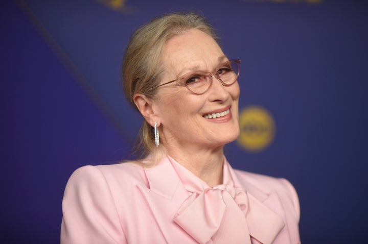 Meryl Streep at the Emmys in 2024