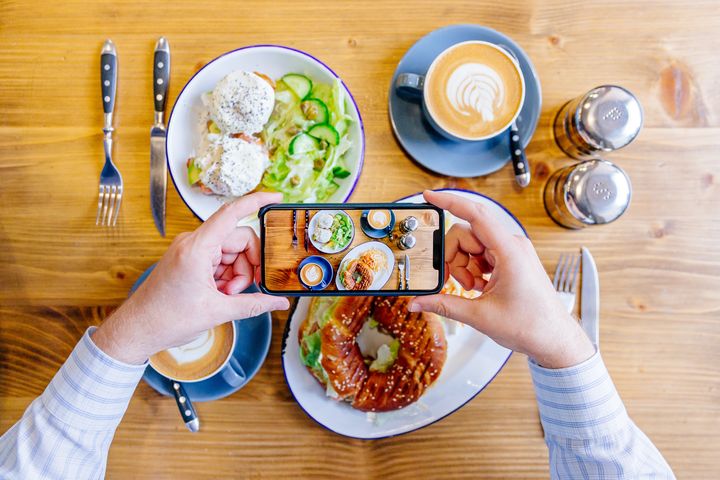 "Eyes eat first, and a compelling image of the fried chicken sandwich is just as important as the words describing how perfectly seasoned it is," said content creator Jordan Curtis.